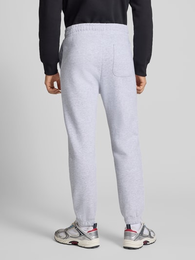 Jack & Jones Regular Fit Sweatpants mit elastischen Bund Modell 'KANE' Hellgrau Melange 5
