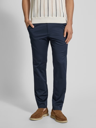 Christian Berg Men Regular Fit Chino mit Eingrifftaschen Marine 4