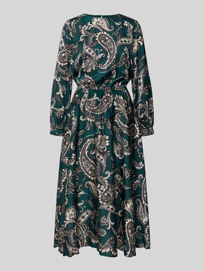 Rinascimento Cocktailjurk met ronde hals Groen - 2