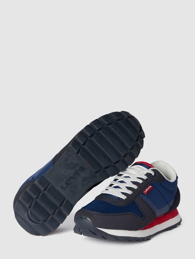 Levi's® Sneakers met labeldetails, model 'Alex' Marineblauw - 3