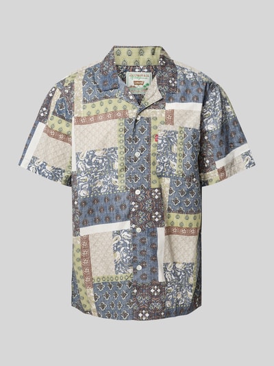 Levi's® Relaxed Fit Freizeithemd mit Brusttasche Modell 'THE SUNSET CAMP' Marine 2