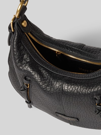 Marc O'Polo Umhängetasche aus echtem Schafsleder Modell 'HOBO BAG S' Black 5