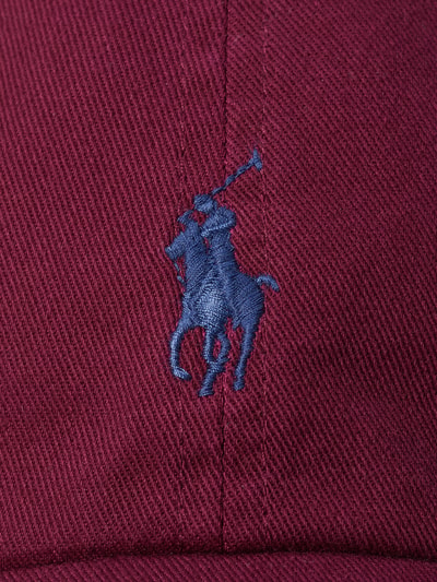 Polo Ralph Lauren Cap aus reiner Baumwolle Bordeaux 2
