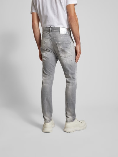 Dsquared2 Jeans mit 5-Pocket-Design Modell 'Skater Jean' Hellgrau 5