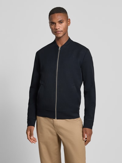 Les Deux Jack met opstaande kraag, model 'Como' Marineblauw - 4