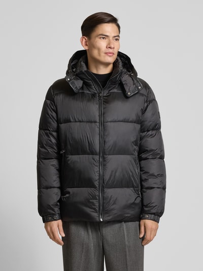 JOOP! Collection Kurtka pikowana z kieszeniami zapinanymi na zamek błyskawiczny Czarny 4