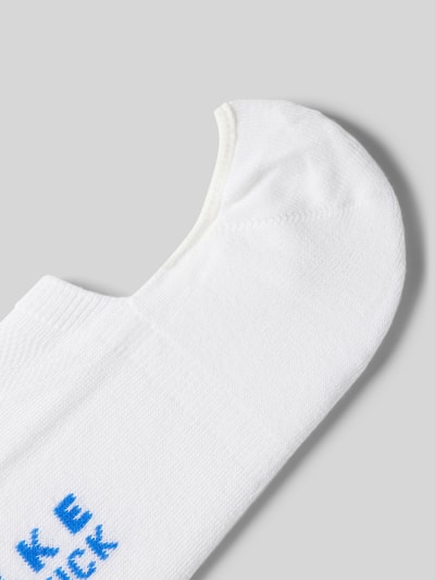 Falke Sneakersocken mit Label-Print Weiss 2