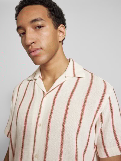 Jack & Jones Regular fit vrijetijdsoverhemd met resortkraag, model 'COBA' Rood - 3