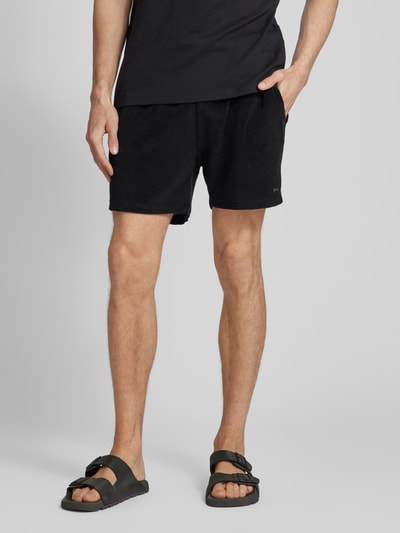 BOSS Shorts mit elastischem Label-Bund Black 4