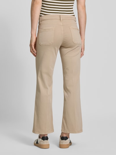 Cambio Relaxed fit jeans met steekzakken, model 'TESS' Zand - 5