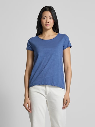 Tom Tailor Regular fit T-shirt van puur katoen Blauw - 4