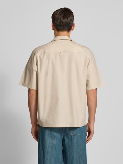 Wood Wood Regular fit vrijetijdsoverhemd met reverskraag, model 'mumphry' Beige - 5