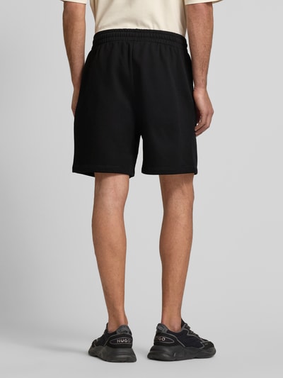 EA7 Emporio Armani Sweatshorts met elastische band, model 'TRAIN' Zwart - 5