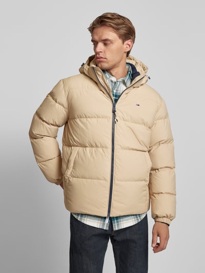 Tommy Jeans Regular Fit Daunenjacke mit Federanteil Beige 4