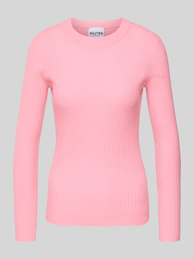 KUIJTEN Strickpullover aus reinem Kaschmir Modell 'BIBI' Rosa 2