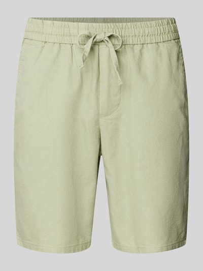 Only & Sons Shorts mit elastischem Bund Modell 'LINUS' Hellgruen 2