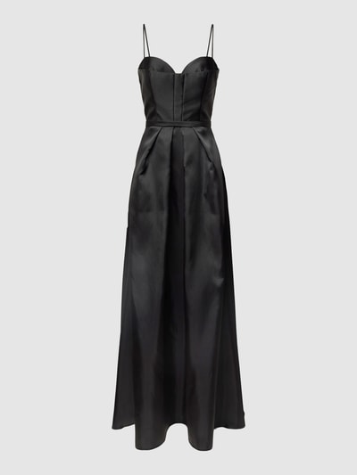 Vera Wang Bride Abendkleid mit Ziernähten Modell 'VERNISE' Black 2