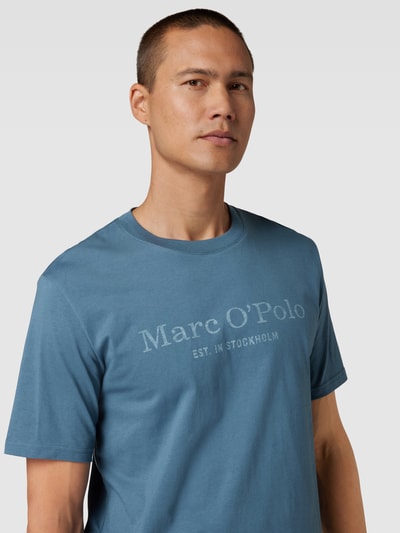 Marc O'Polo T-Shirt mit Label-Print Ocean 3