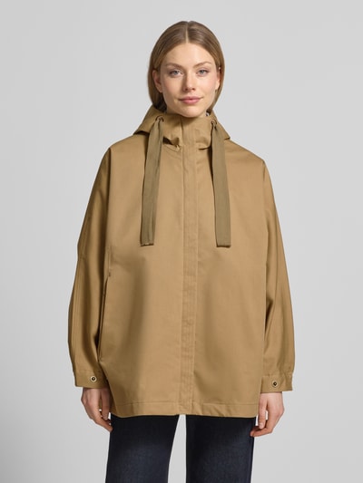 g-lab Jacke mit Kapuze und Eingrifftaschen Modell 'FEEL' Sand 4