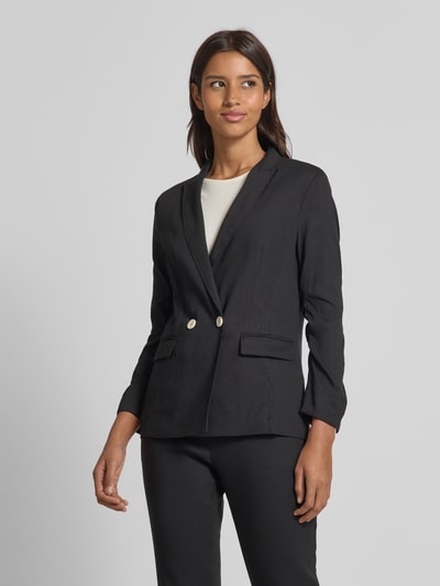 Marc Cain Leinenblazer mit Reverskragen Black 4