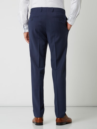 Pierre Cardin Slim fit pantalon met stretch, model 'Matera' Marineblauw - 5