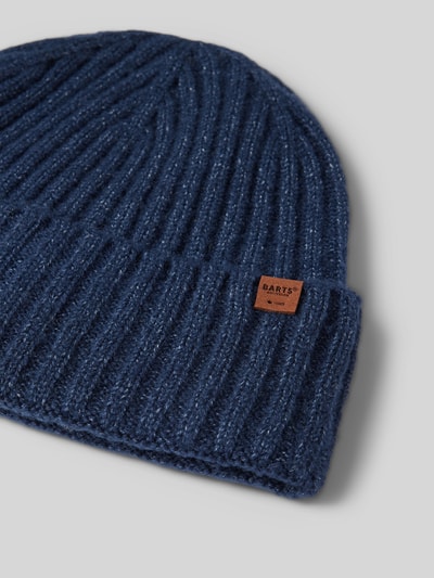 Barts Beanie mit Label-Detail Modell 'WYON' Dunkelblau 2