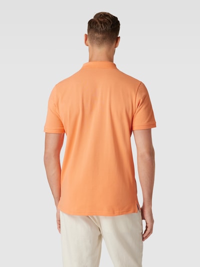 Tom Tailor Poloshirt im unifarbenen Design Modell 'BASIC' Orange 5