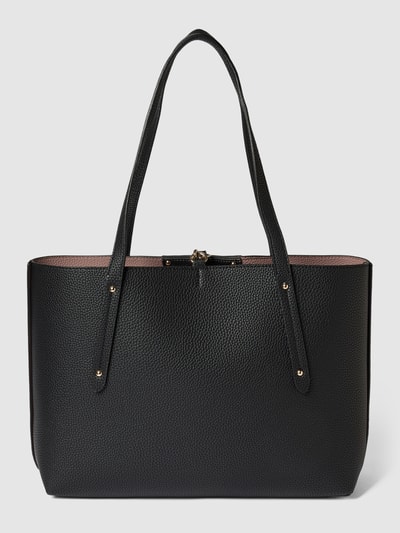 Guess Tote Bag mit Label-Details Modell 'BRENDON' Black 5