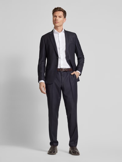 Profuomo Slim fit zakelijk overhemd met haaikraag, model 'X-Cutaway' Wit - 1