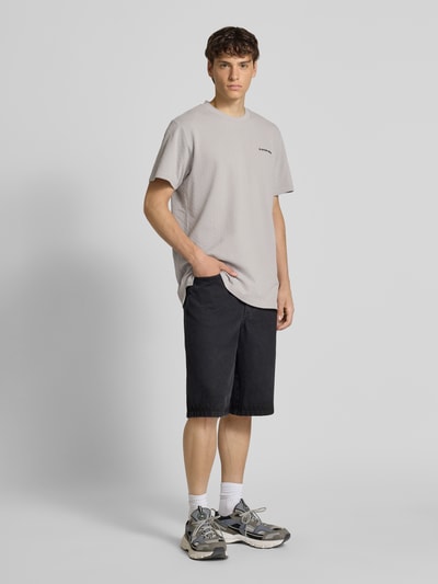 G-Star Raw Loose Fit T-Shirt mit Rundhalsausschnitt Hellgrau 1