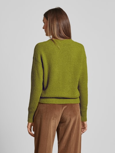 Weekend Max Mara Strickpullover in Melange-Optik Gruen 5