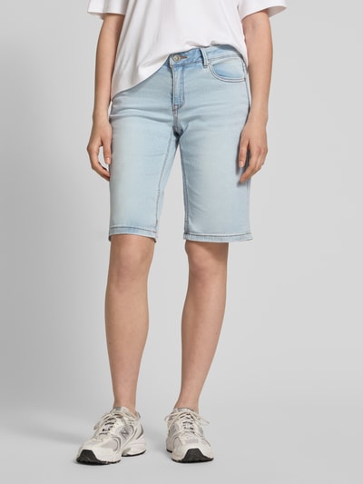 Buena Vista Jeansshorts im Used-Look Hellblau 4