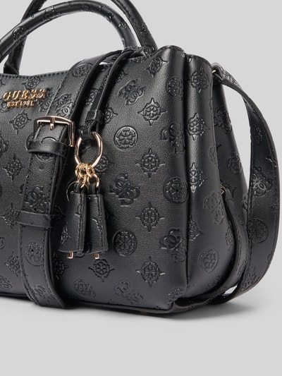 GUESS Handtasche mit Label-Applikation Modell 'PHOEBE' Black 3