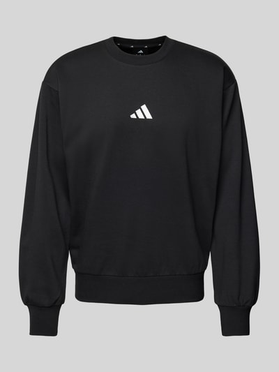 ADIDAS SPORTSWEAR Sweatshirt mit Label-Stitching Black 1