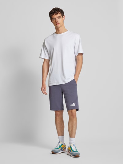 PUMA PERFORMANCE Sweatshorts mit elastischem Bund Dunkelblau 1