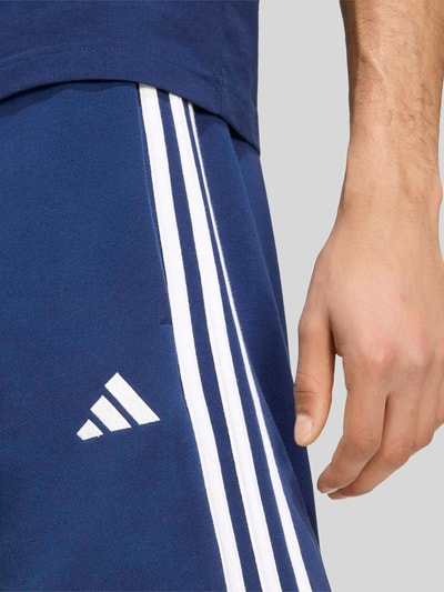 adidas Sportswear Regular Fit Sweatshorts aus reiner Baumwolle Dunkelblau 3