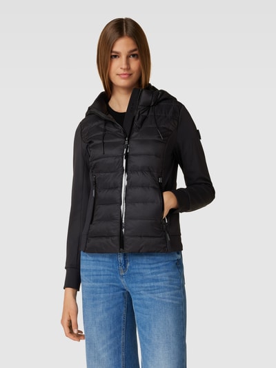 khujo Jacke mit Label-Patch Modell 'Ghita' Black 4