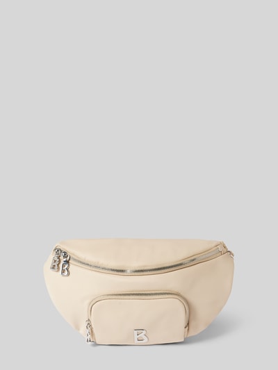 BOGNER Bauchtasche mit Label-Detail Modell 'JANIKA' Stein 2