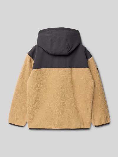 Quiksilver Bluza rozpinana z kapturem Beżowy 3