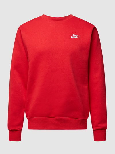 Nike Bluza z wyhaftowanym logo Czerwony 2