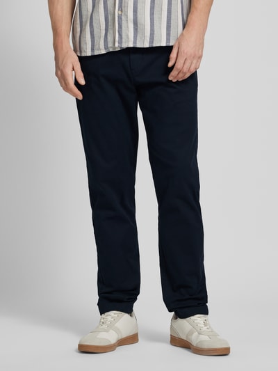 Tommy Hilfiger Chino met achterzakken, model 'HARLEM' Blauw - 4