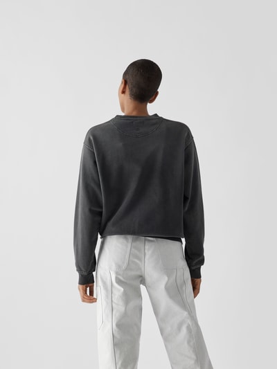Anine Bing Sweatshirt mit Label-Print Schwarz 5