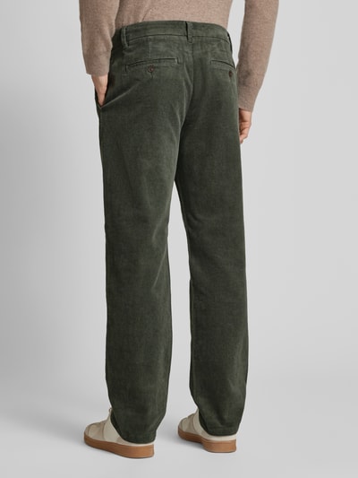 Only & Sons Straight leg broek met achterzakken Rietgroen - 5