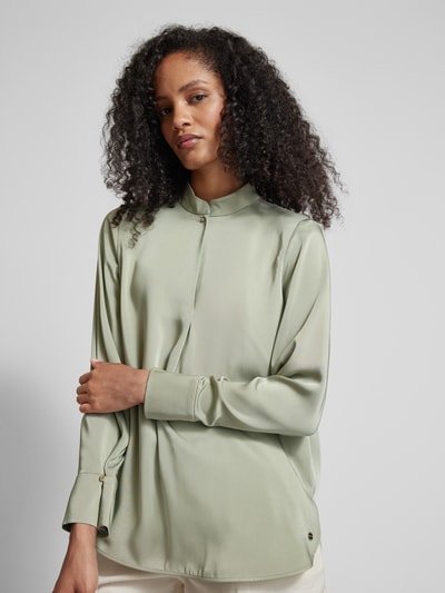 Marc Cain Blouse met zijsplitten Rietgroen - 3