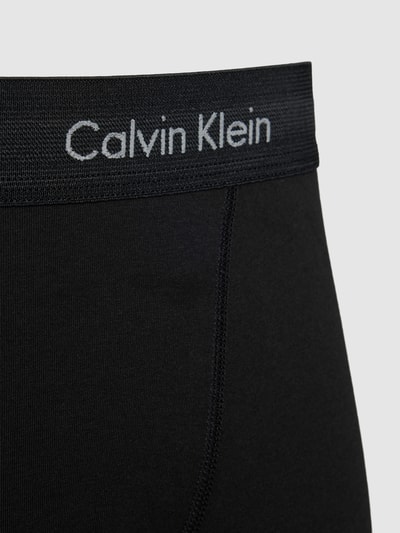 Calvin Klein Underwear Trunks mit elastischem Logo-Bund im 3er-Pack Black 2