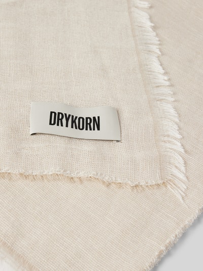 Drykorn Schal mit Label-Detail Modell 'PLINA' Beige 2