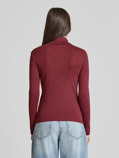 s.Oliver RED LABEL Longsleeve aus reiner Baumwolle Bordeaux 5