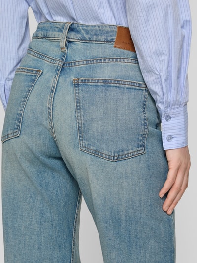 Lauren Ralph Lauren Wide leg jeans in 5-pocketmodel, model 'HIRS' Jeansblauw - 3