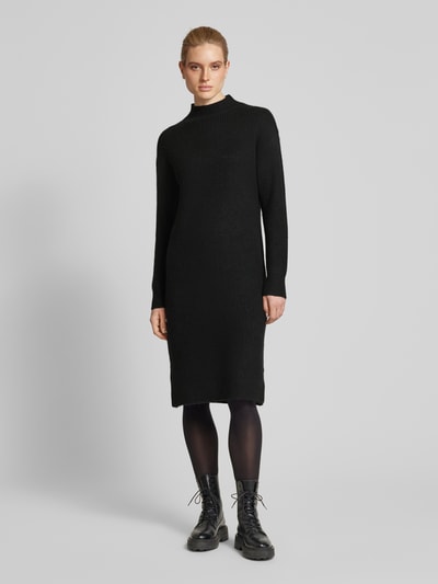 Christian Berg Woman Strickkleid mit Turtleneck Black 4