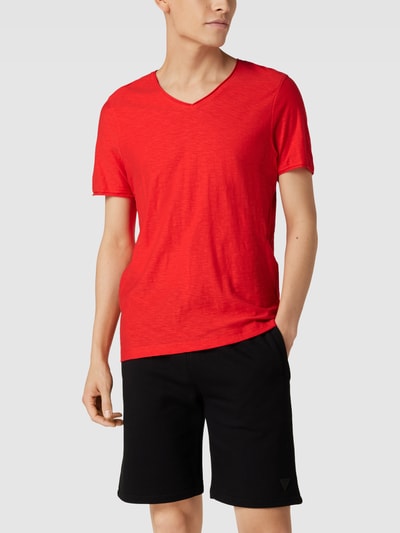 MCNEAL T-shirt met V-hals Rood - 4